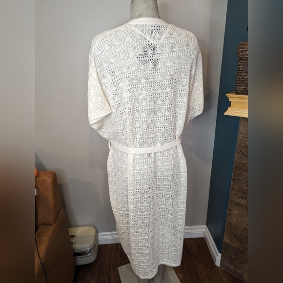 Torrid Crochet Short Sleeve Tie Waist Sweater XL, 2x, 3x NWT - Picture 4 of 16